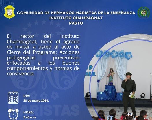 CIERRE DEL PROGRAMA ACCIONES PREVENTIVAS PARA UNA BUENA CONVIVENCIA