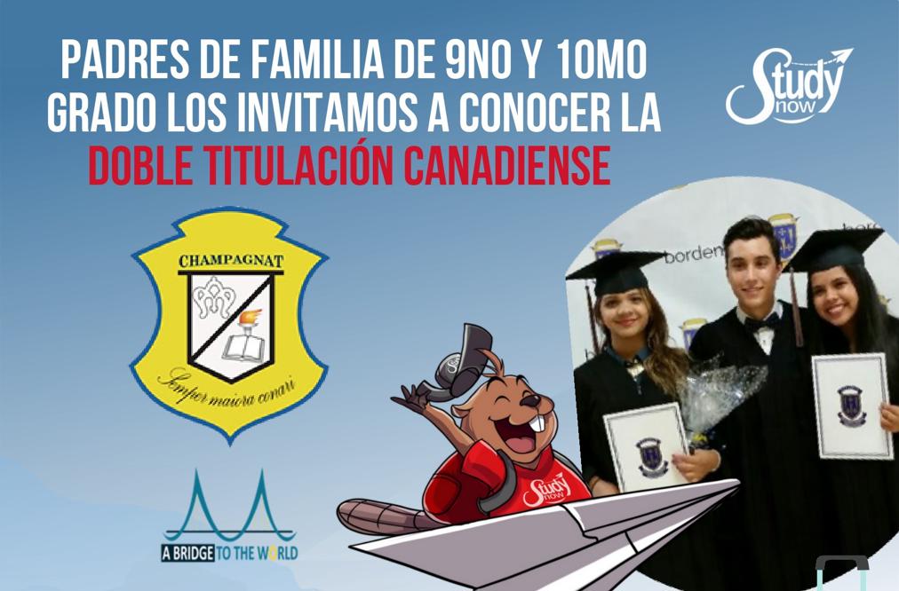 DOBLE TITULACIÓN INVITACION PARA GRADOS 9o Y 10o 