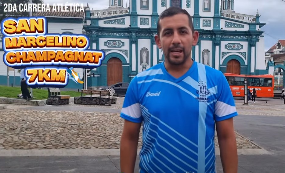 RECORRIDO DE LA SEGUNDA CARRERA ATLETICA: "SAN MARCELINO CHAMPAGNAT"