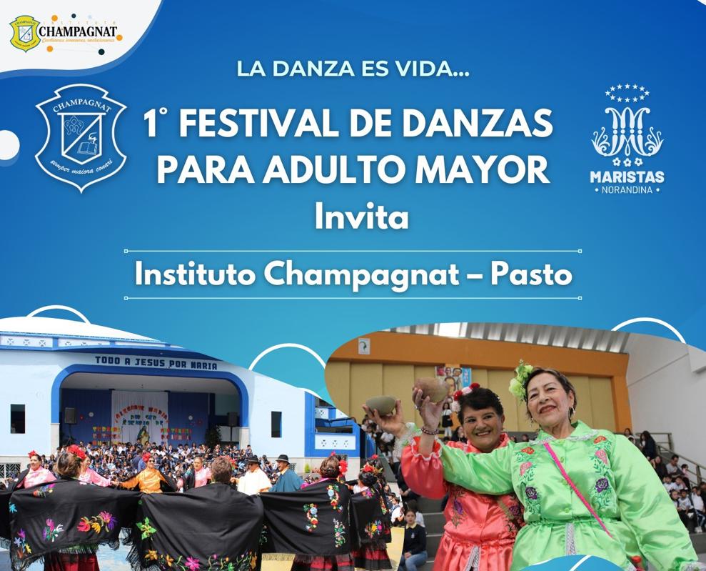 INVITACIÓN A PRIMER FESTIVAL DE DANZAS PARA EL ADULTO MAYOR