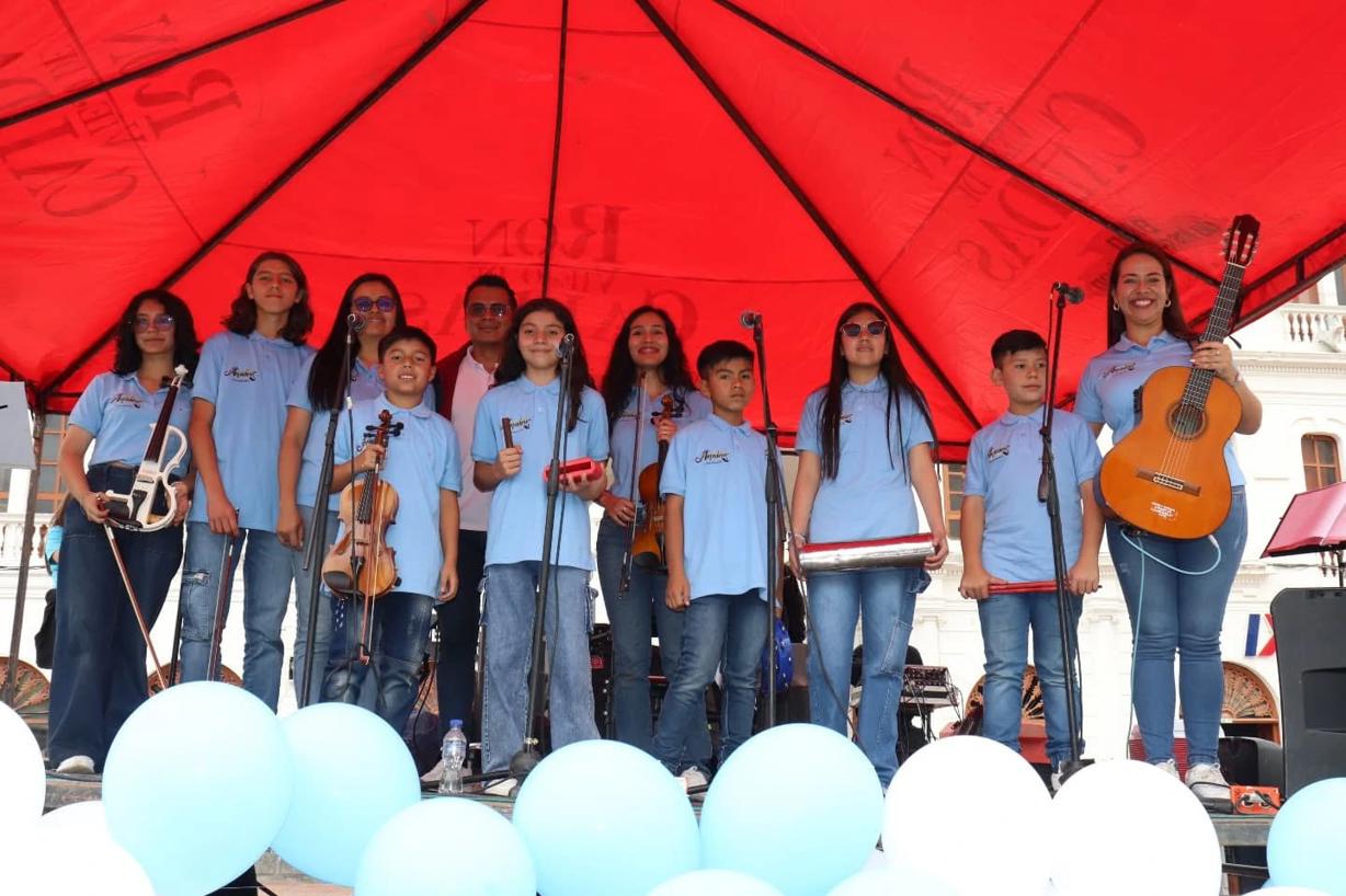 LA ESCUELA MUSICAL AMADEUS PRESENTE EN LA XIX MARCHA POR LA VIDA