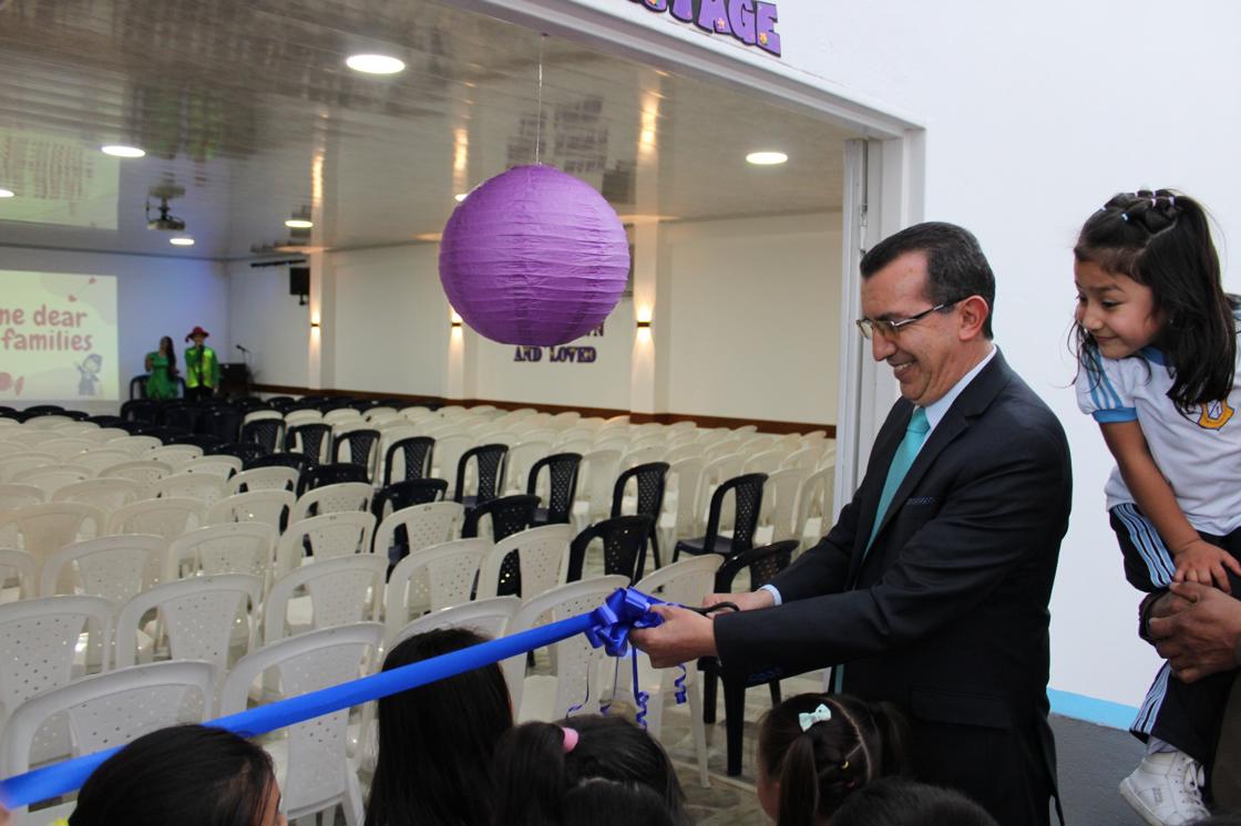 INAUGURACIÓN DE AUDITORIO HERMITAGE EN PREESCOLAR Y APERTURA DE LUNADA "AL CALOR DE LA FAMILIA MARISTA"