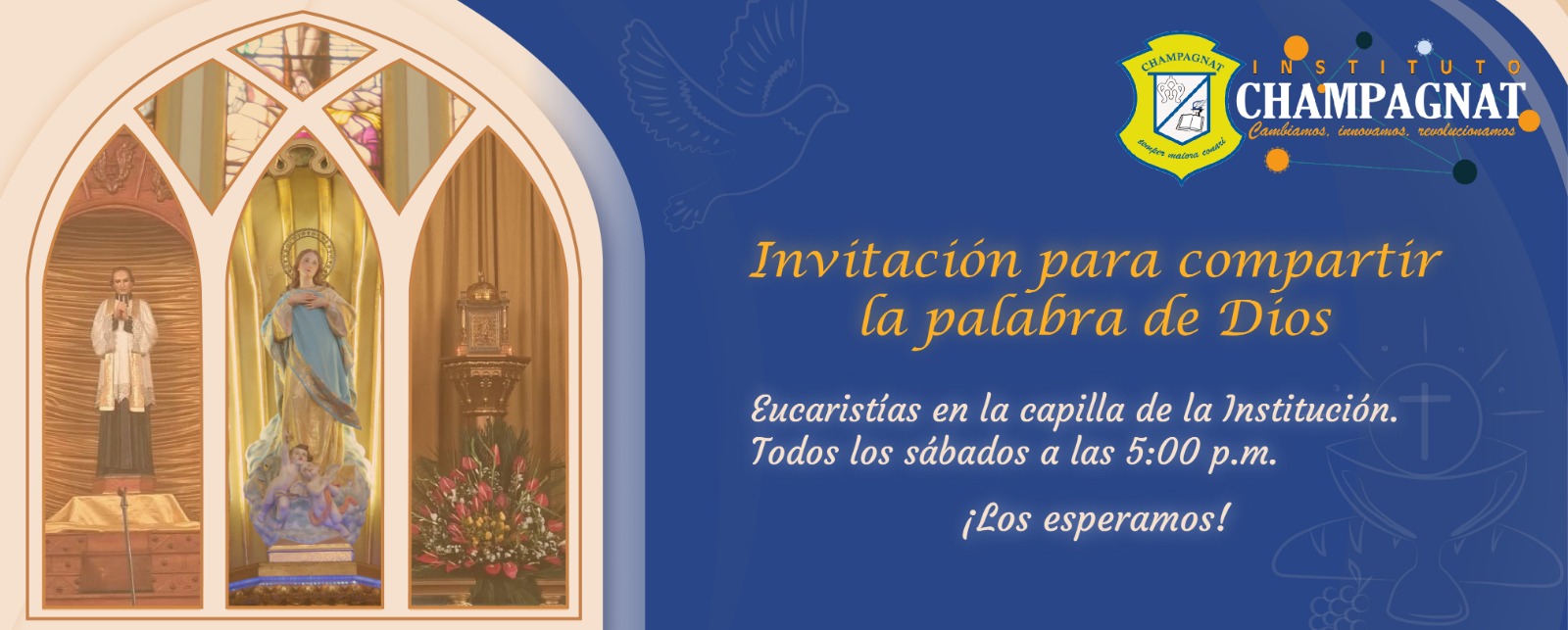 Invitación a Eucaristías